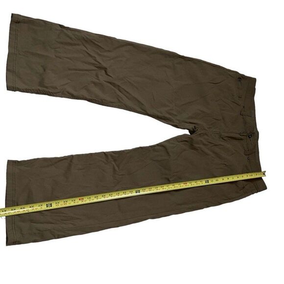 prAna Brion Hiking Men’s Pants In Mud Color Size 40WX30L Green - Picture 5 of 12